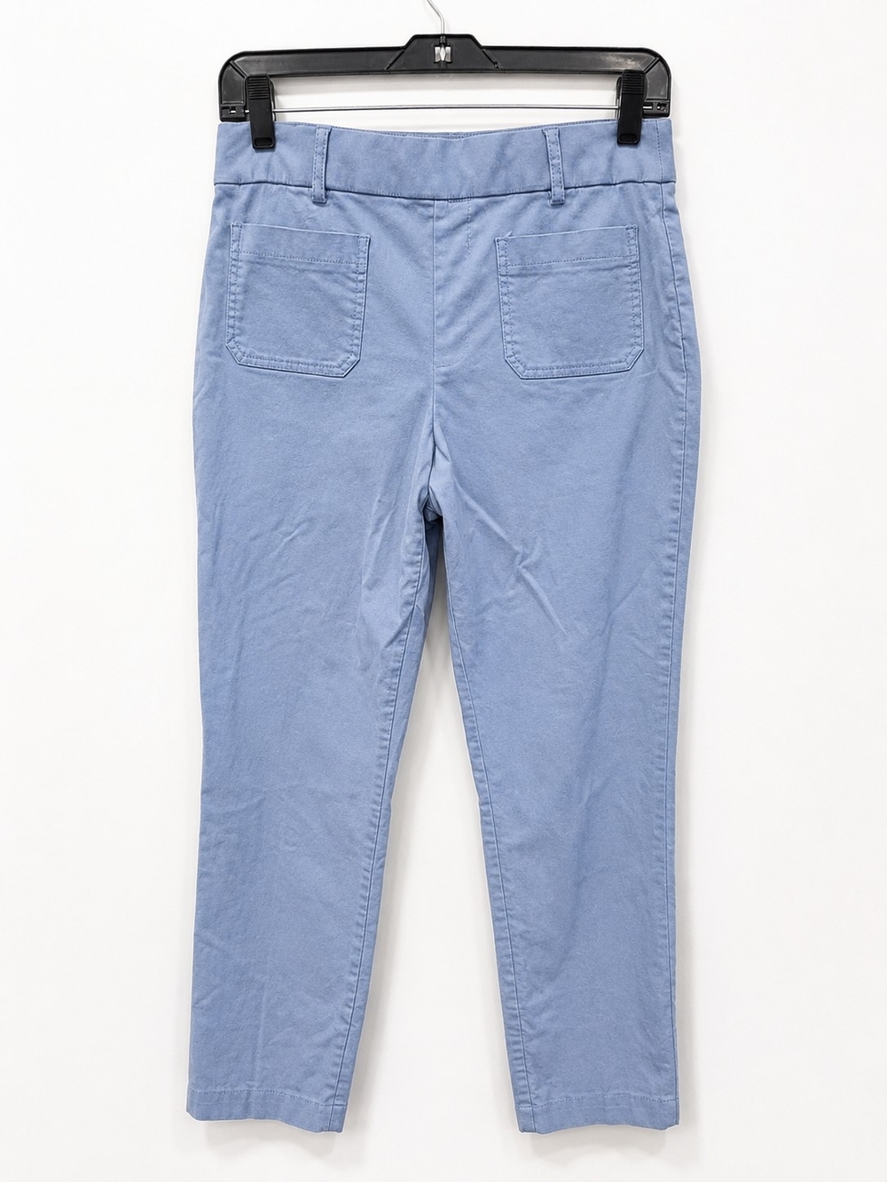 Jules & Leopold Blue Pull On Ankle Pants Size M